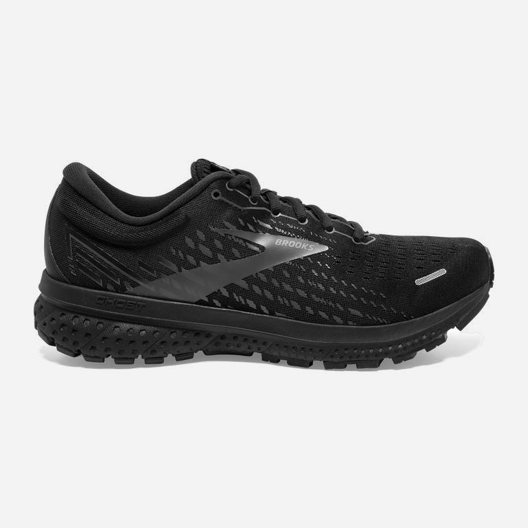 Ténis Brooks Ghost 13 Sapatilhas De Corrida Para Estrada Homem Pretas (83615UYCK)